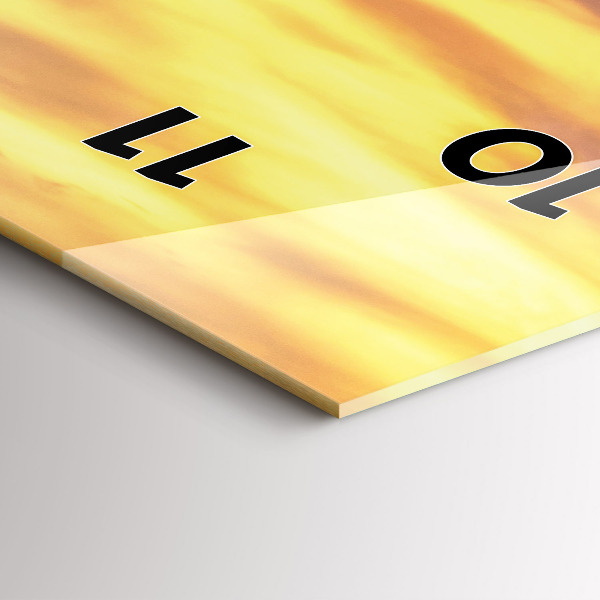 Horloge rectangulaire verticale Pont de San Francisco