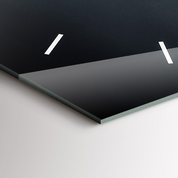 Horloge rectangulaire verticale Pont de San Francisco la nuit