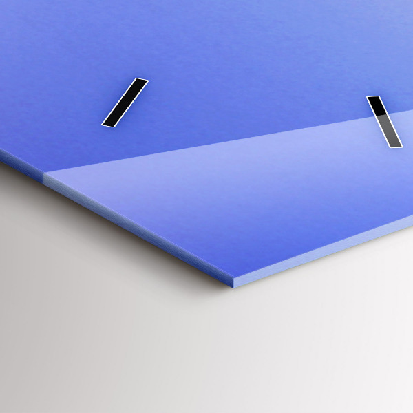 Horloge rectangulaire verticale Lac Californie