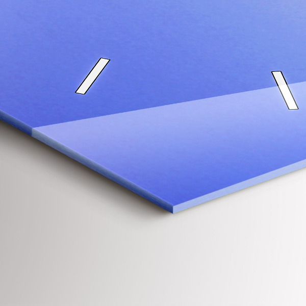 Horloge rectangulaire verticale Lac Californie