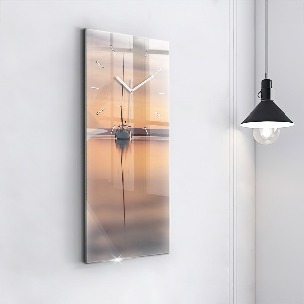 Horloge murale verticale Lac Balaton États-Unis