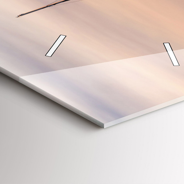 Horloge murale verticale Lac Balaton États-Unis