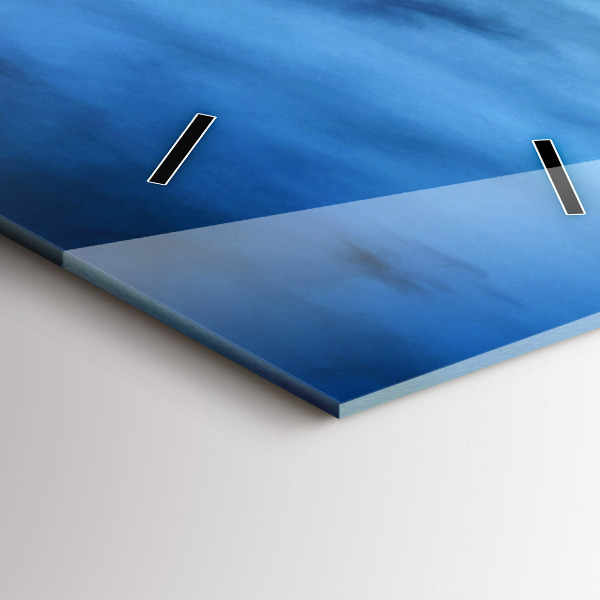 Horloge rectangulaire verticale Temple à Bangkok en Thaïlande