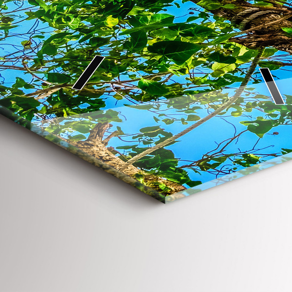 Horloge murale verticale Île ensoleillée de Thaïlande