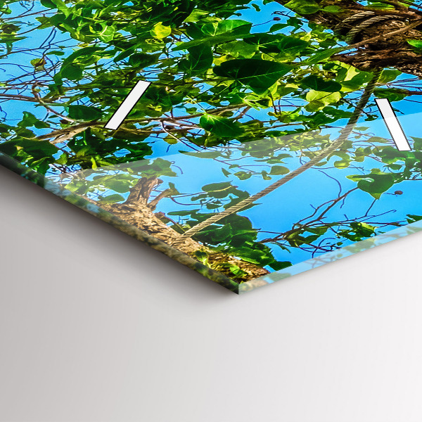 Horloge murale verticale Île ensoleillée de Thaïlande