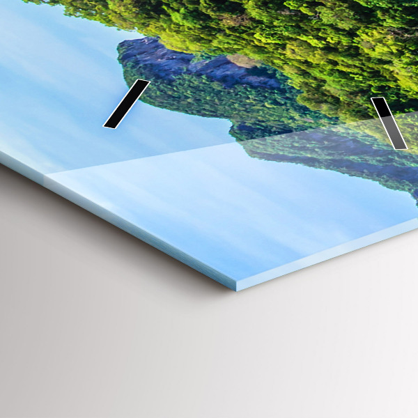 Horloge rectangulaire verticale Parc national de Thaïlande