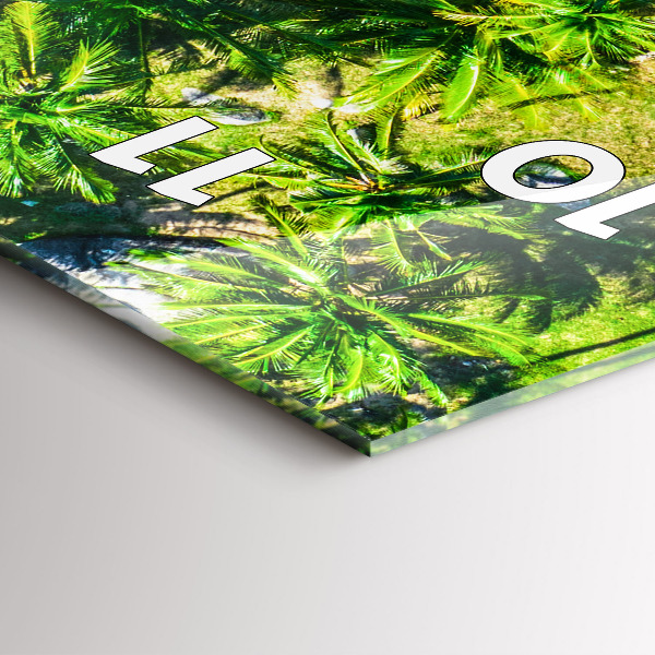 Horloge murale verticale Plage tropicale de Koh Tao