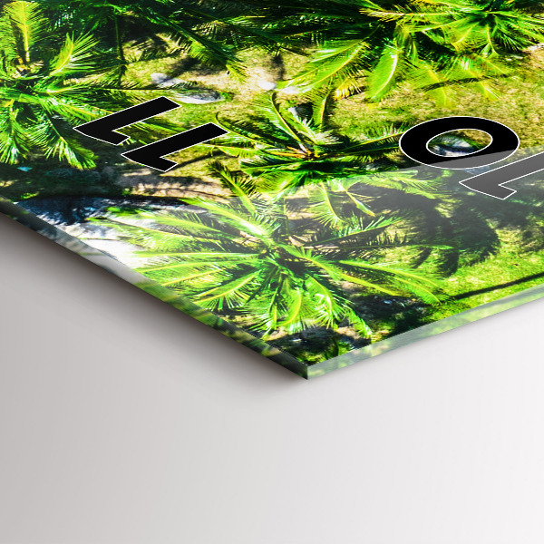 Horloge murale verticale Plage tropicale de Koh Tao