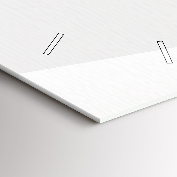 Horloge rectangulaire verticale Ville de dessin animé