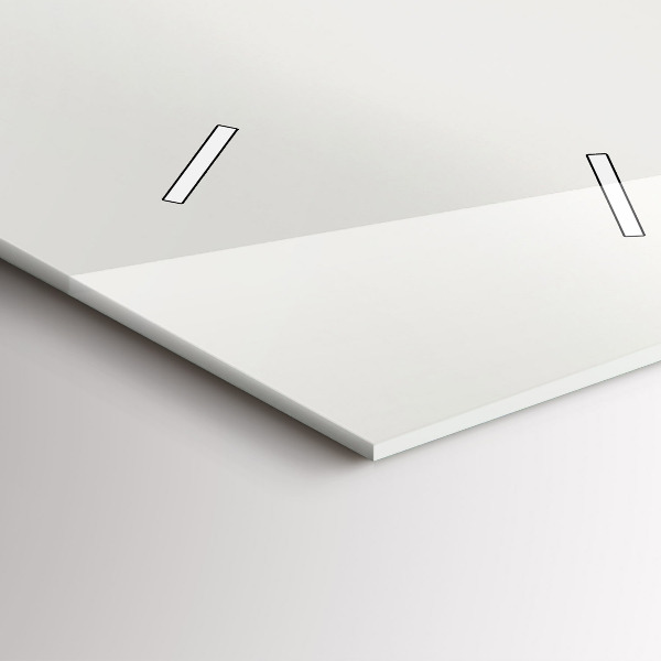 Horloge murale verticale Paysage forestier