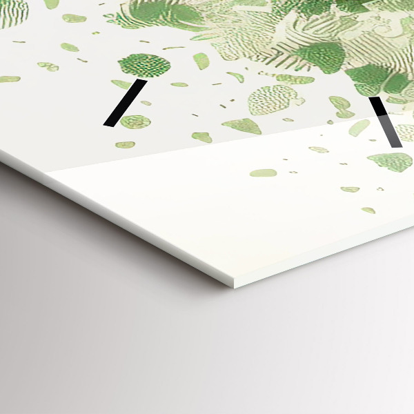 Horloge murale verticale Nature des grands arbres