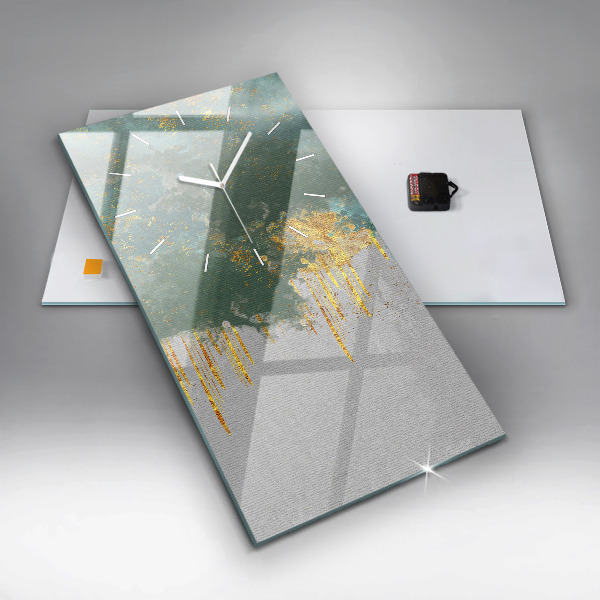 Horloge murale verticale Motif décoratif