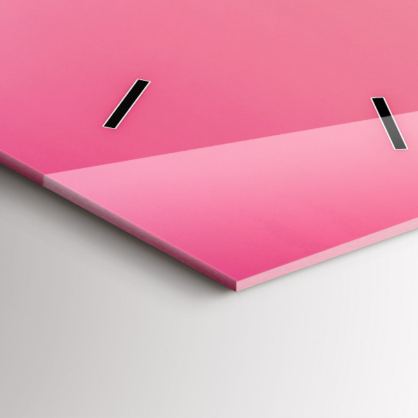 Horloge murale verticale Dégradé du ciel et des montagnes