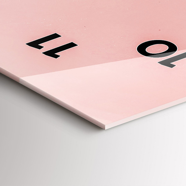 Horloge murale verticale Plage de sable de mer