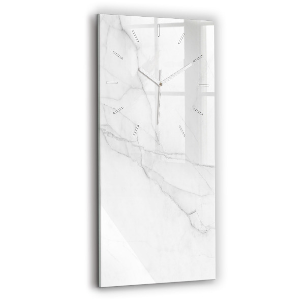 Horloge rectangulaire verticale Marbre décoratif