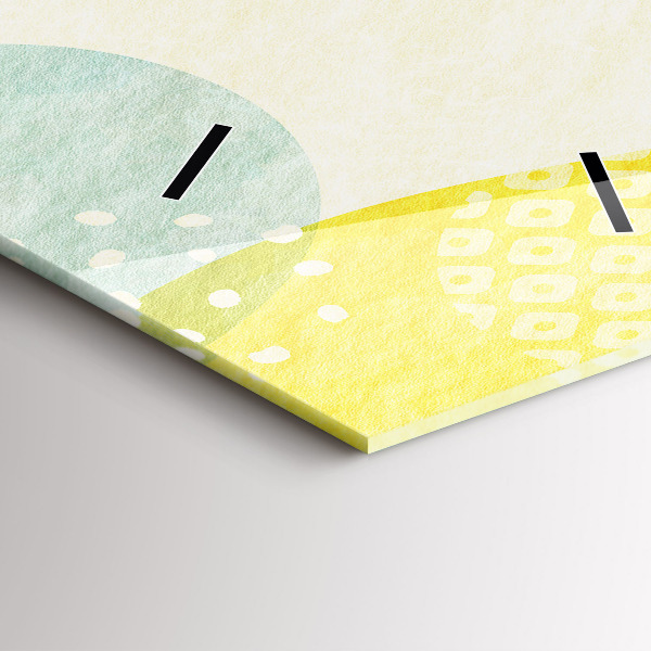 Horloge murale verticale Cadre de modèle