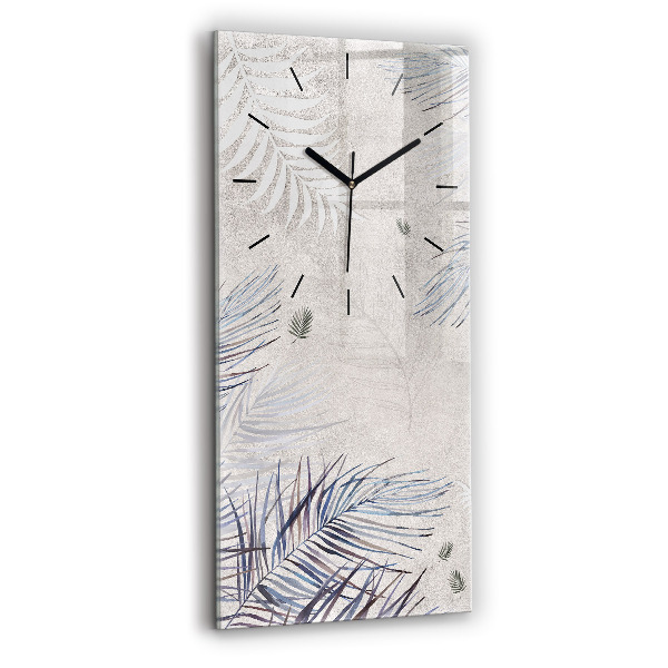 Horloge murale verticale Palme