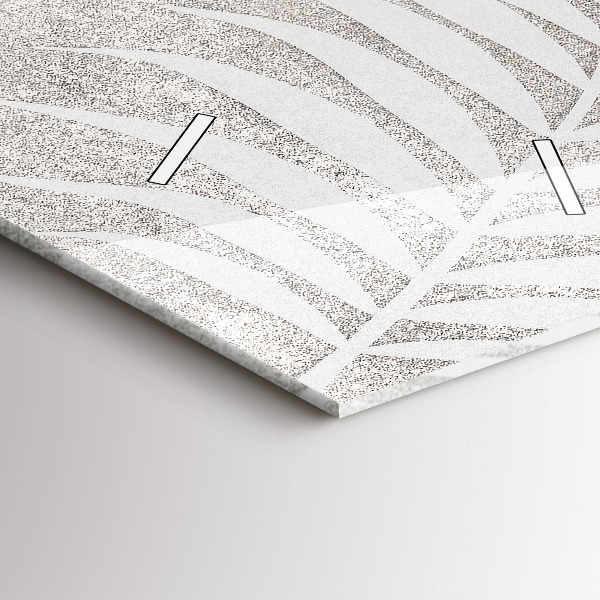 Horloge murale verticale Palme