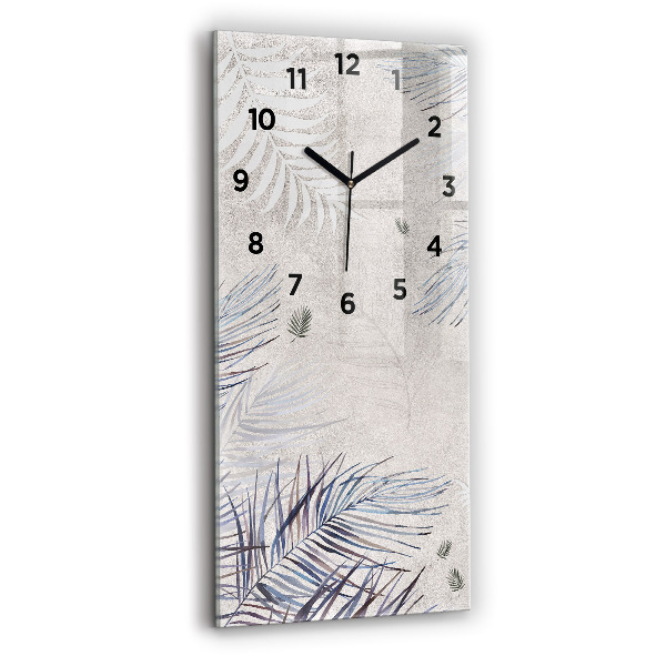 Horloge murale verticale Palme
