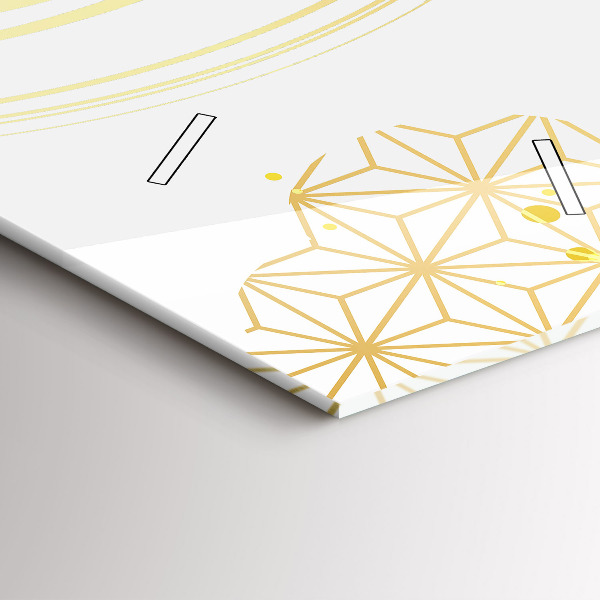 Horloge murale verticale Motif décoratif