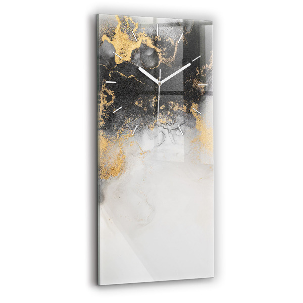 Horloge murale verticale Marbre artistique