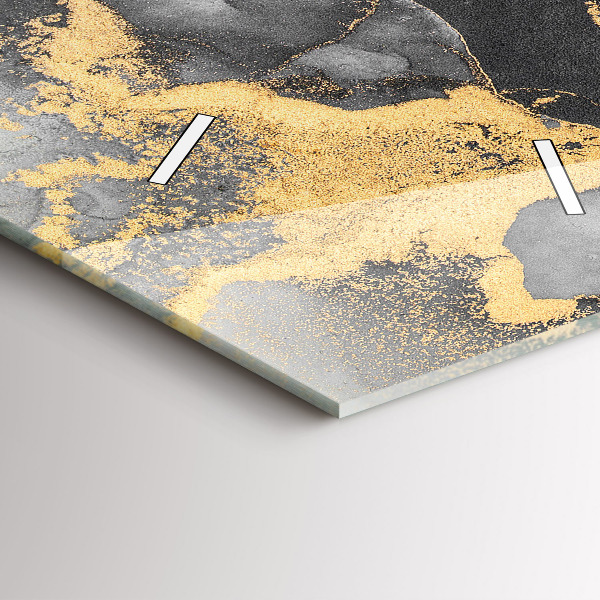 Horloge murale verticale Marbre artistique