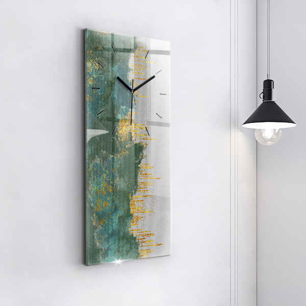 Horloge murale verticale Motif décoratif