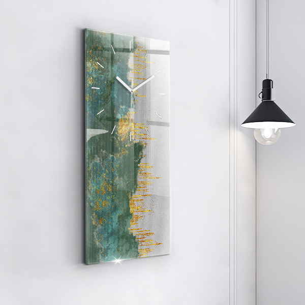 Horloge murale verticale Motif décoratif