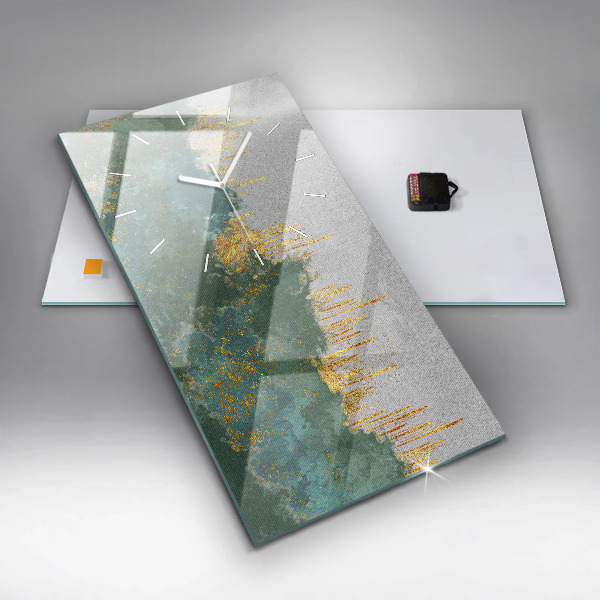 Horloge murale verticale Motif décoratif