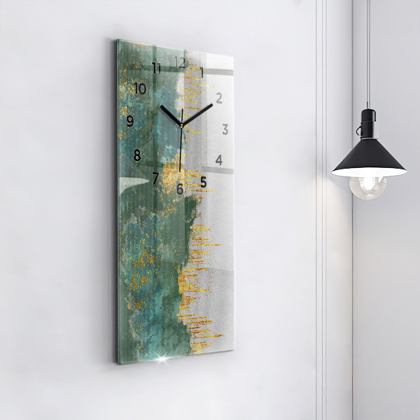 Horloge murale verticale Motif décoratif