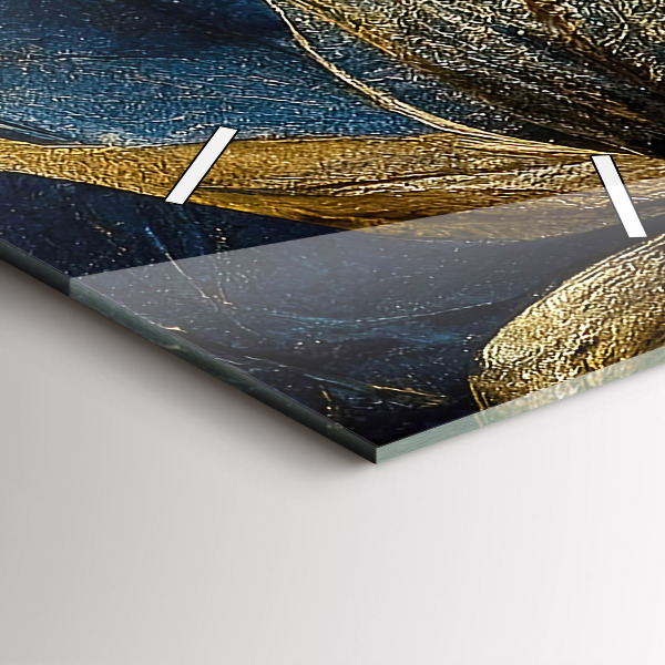 Horloge murale verticale Fleurs décoratives