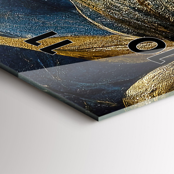 Horloge murale verticale Fleurs décoratives