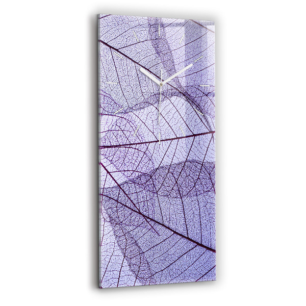 Horloge murale verticale Feuilles – nature