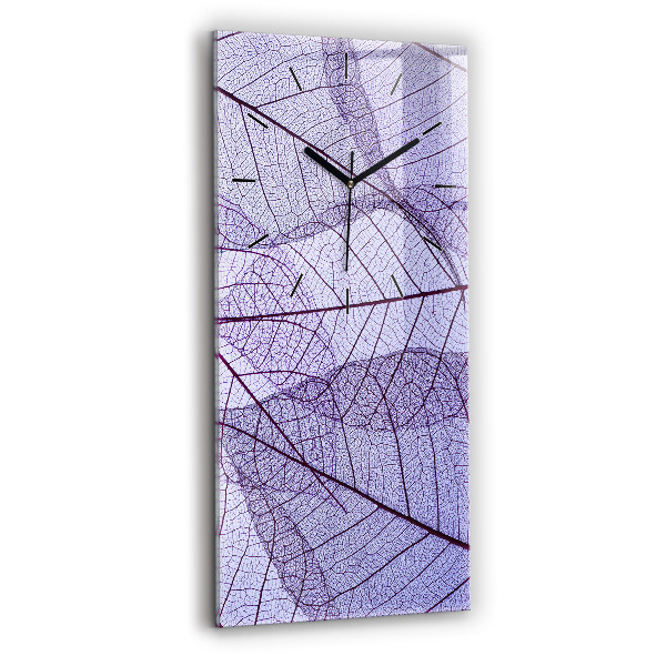 Horloge murale verticale Feuilles – nature