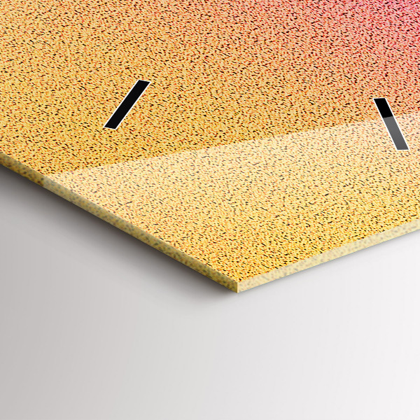 Horloge murale verticale Motif dégradé