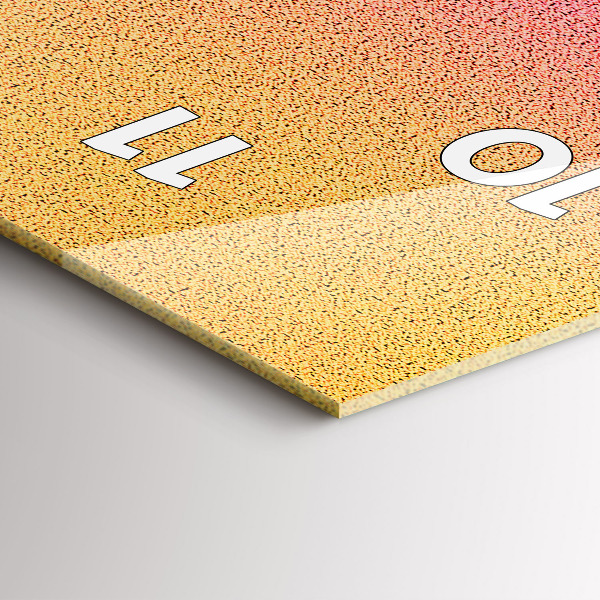 Horloge murale verticale Motif dégradé