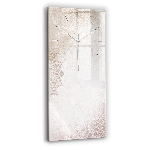 Horloge murale verticale Motif décoratif