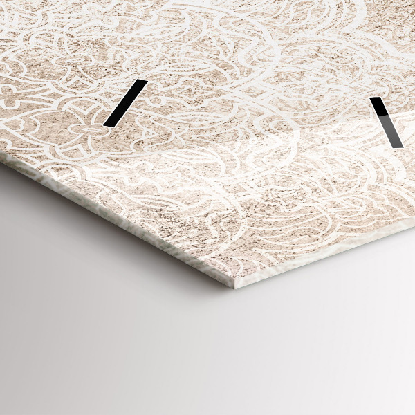 Horloge murale verticale Motif décoratif