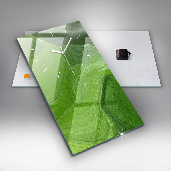 Horloge murale verticale Ondes modernes