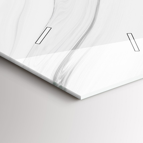 Horloge murale verticale Marbre décoratif