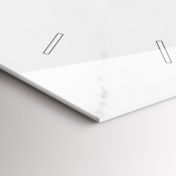 Horloge murale verticale Marbre élégant