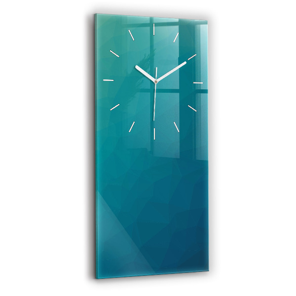 Horloge murale verticale Abstraction de la mer