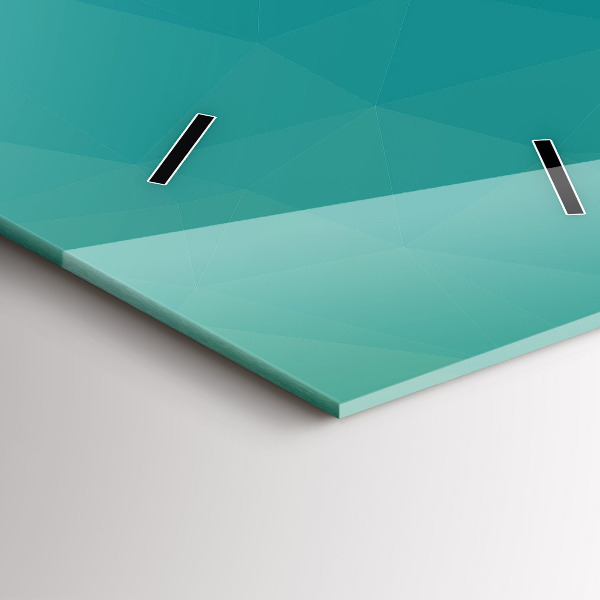 Horloge murale verticale Abstraction de la mer