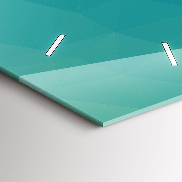 Horloge murale verticale Abstraction de la mer