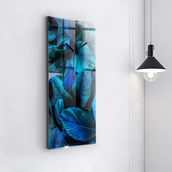 Horloge murale verticale Nature tropicale