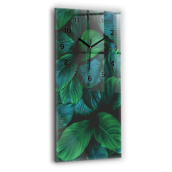 Horloge murale verticale La nature laisse