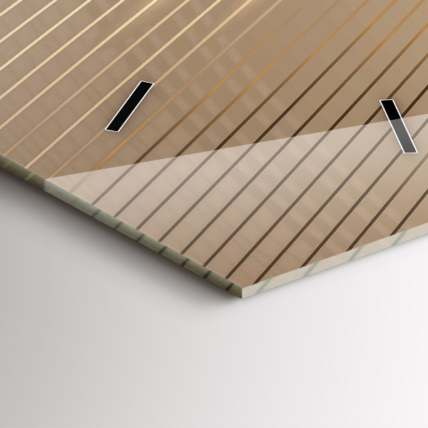 Horloge murale verticale Lumière abstraite