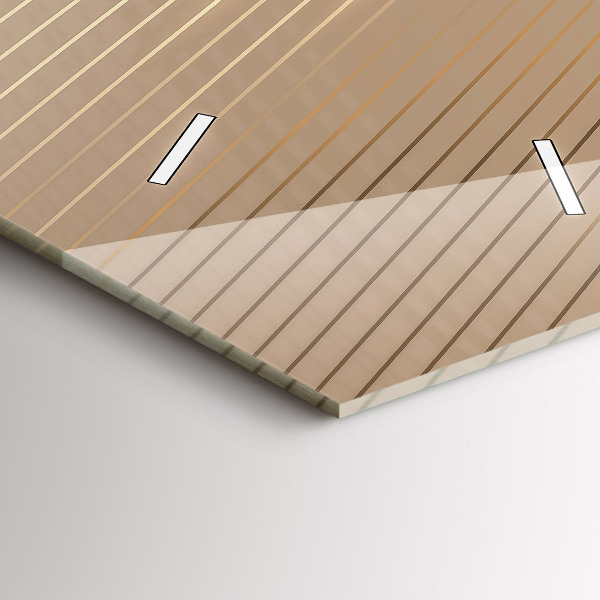 Horloge murale verticale Lumière abstraite