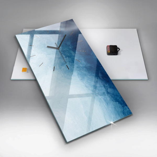 Horloge murale verticale Eau de captage