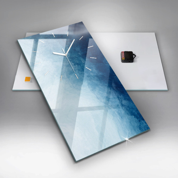 Horloge murale verticale Eau de captage